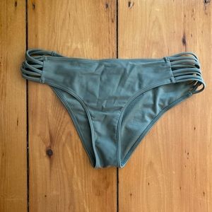 Green bikini bottoms